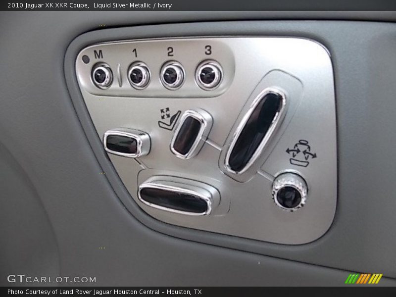 Controls of 2010 XK XKR Coupe