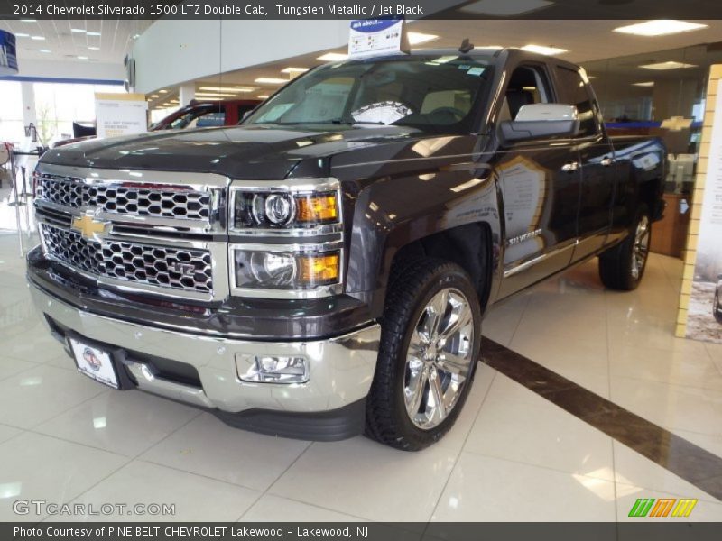 Tungsten Metallic / Jet Black 2014 Chevrolet Silverado 1500 LTZ Double Cab