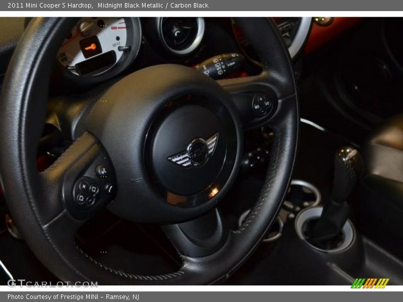 Midnight Black Metallic / Carbon Black 2011 Mini Cooper S Hardtop