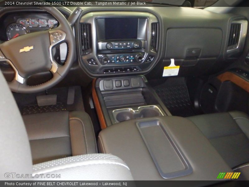 Tungsten Metallic / Jet Black 2014 Chevrolet Silverado 1500 LTZ Double Cab