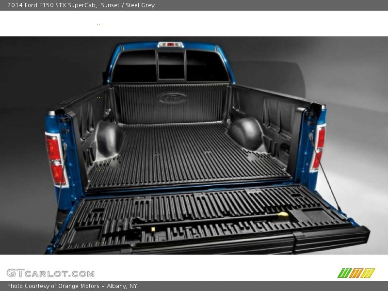 Sunset / Steel Grey 2014 Ford F150 STX SuperCab