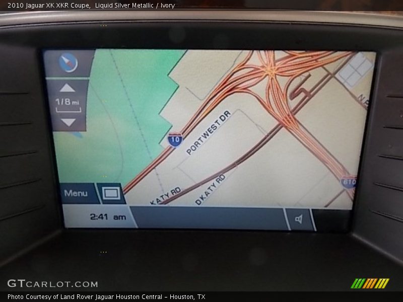 Navigation of 2010 XK XKR Coupe