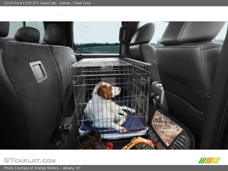 Sunset / Steel Grey 2014 Ford F150 STX SuperCab