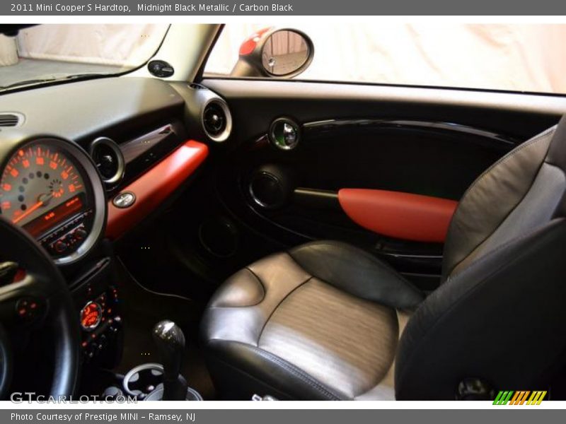 Midnight Black Metallic / Carbon Black 2011 Mini Cooper S Hardtop