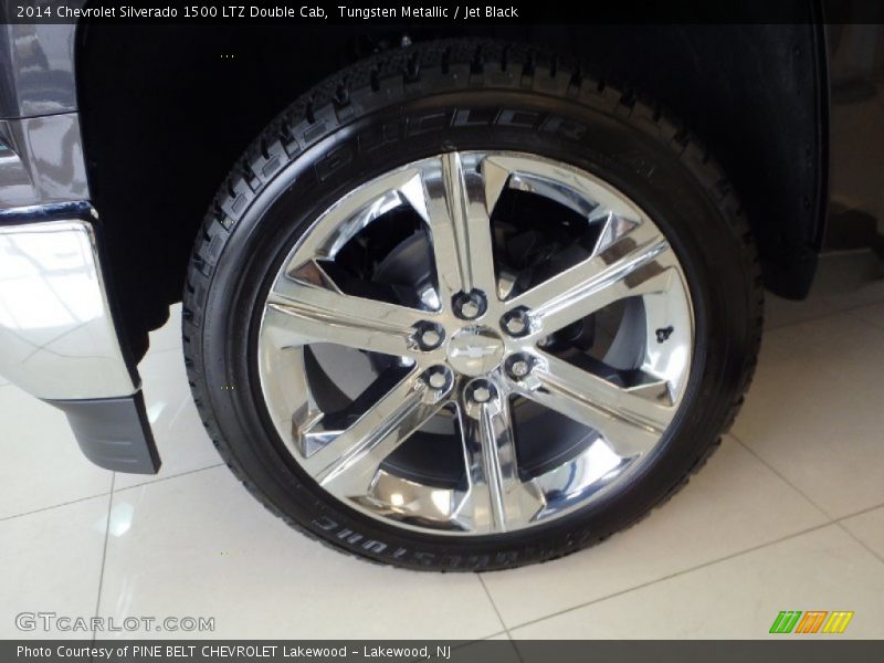 Tungsten Metallic / Jet Black 2014 Chevrolet Silverado 1500 LTZ Double Cab