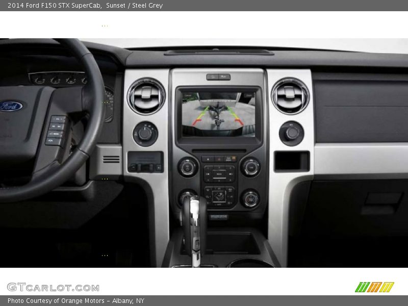 Sunset / Steel Grey 2014 Ford F150 STX SuperCab