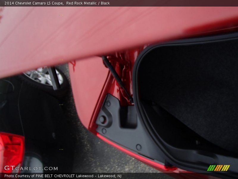 Red Rock Metallic / Black 2014 Chevrolet Camaro LS Coupe
