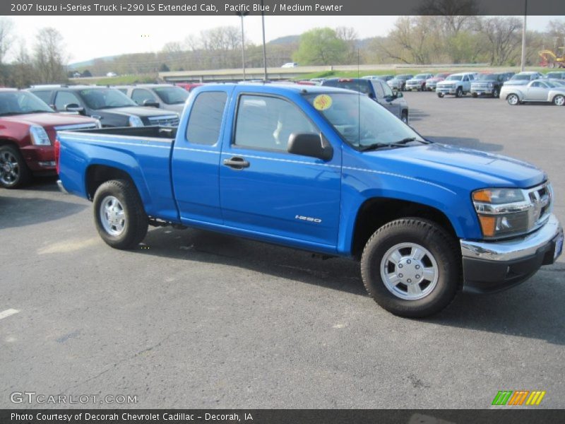 Pacific Blue / Medium Pewter 2007 Isuzu i-Series Truck i-290 LS Extended Cab