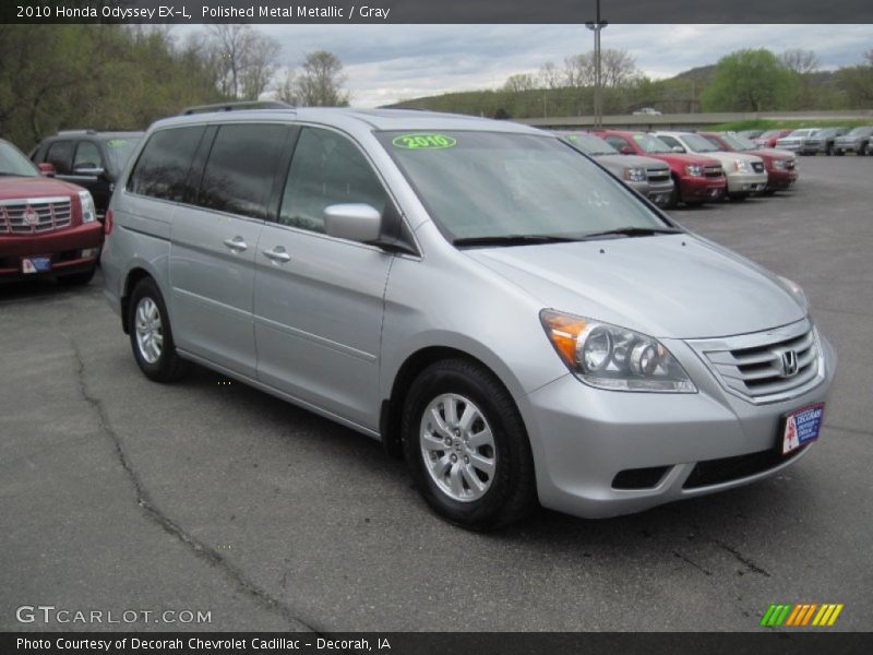 Polished Metal Metallic / Gray 2010 Honda Odyssey EX-L