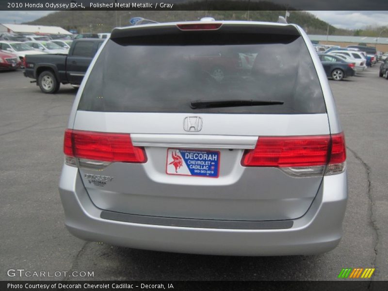 Polished Metal Metallic / Gray 2010 Honda Odyssey EX-L