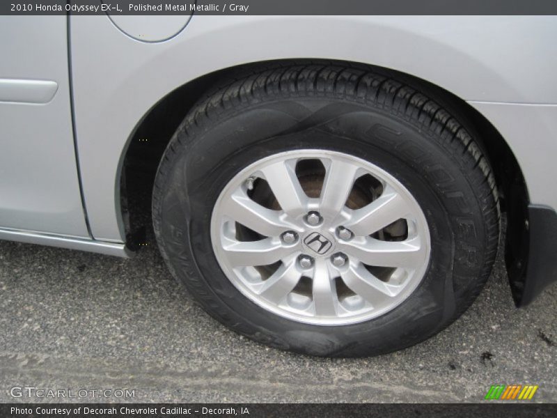 Polished Metal Metallic / Gray 2010 Honda Odyssey EX-L
