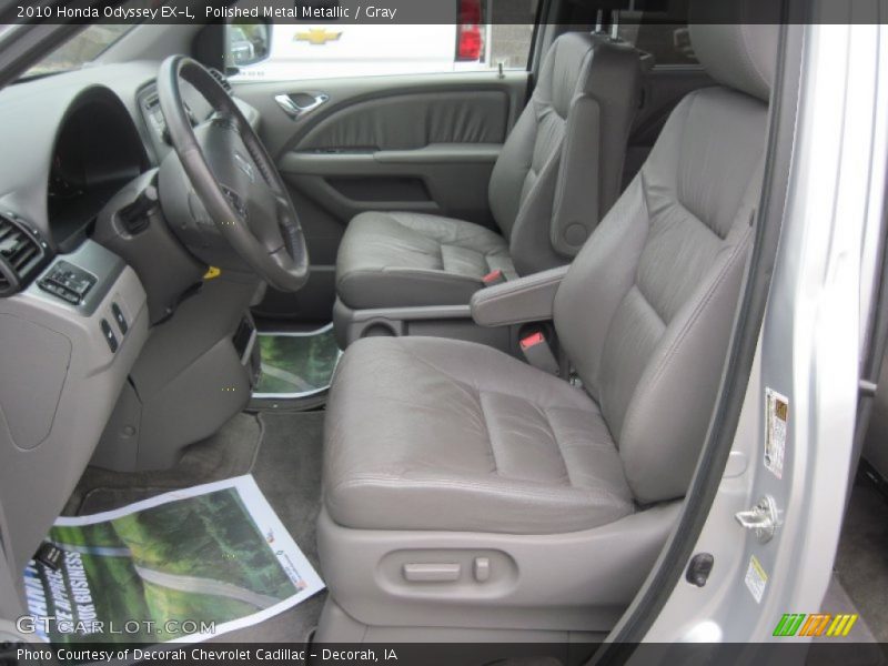 Polished Metal Metallic / Gray 2010 Honda Odyssey EX-L