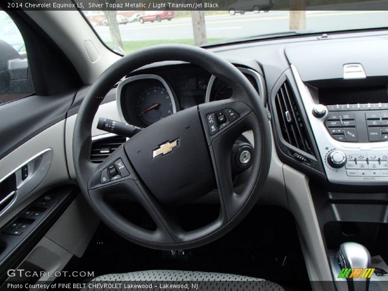 Silver Topaz Metallic / Light Titanium/Jet Black 2014 Chevrolet Equinox LS