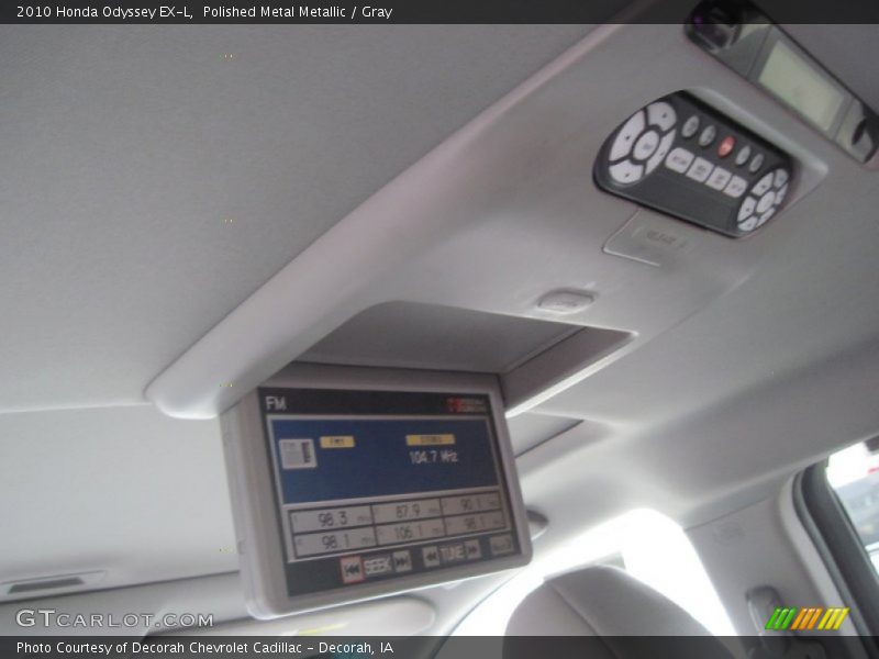 Polished Metal Metallic / Gray 2010 Honda Odyssey EX-L