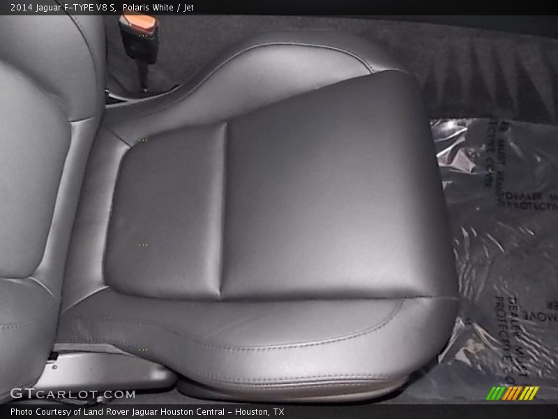 Polaris White / Jet 2014 Jaguar F-TYPE V8 S