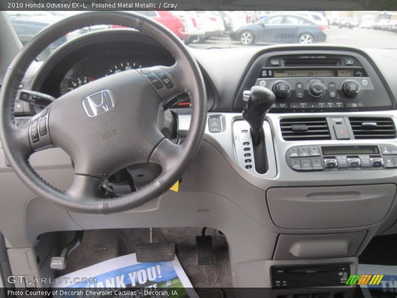 Polished Metal Metallic / Gray 2010 Honda Odyssey EX-L