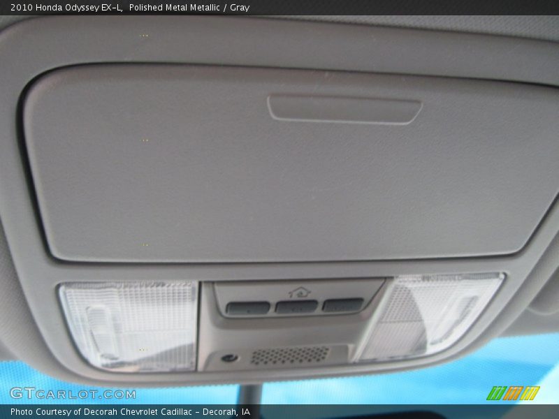 Polished Metal Metallic / Gray 2010 Honda Odyssey EX-L