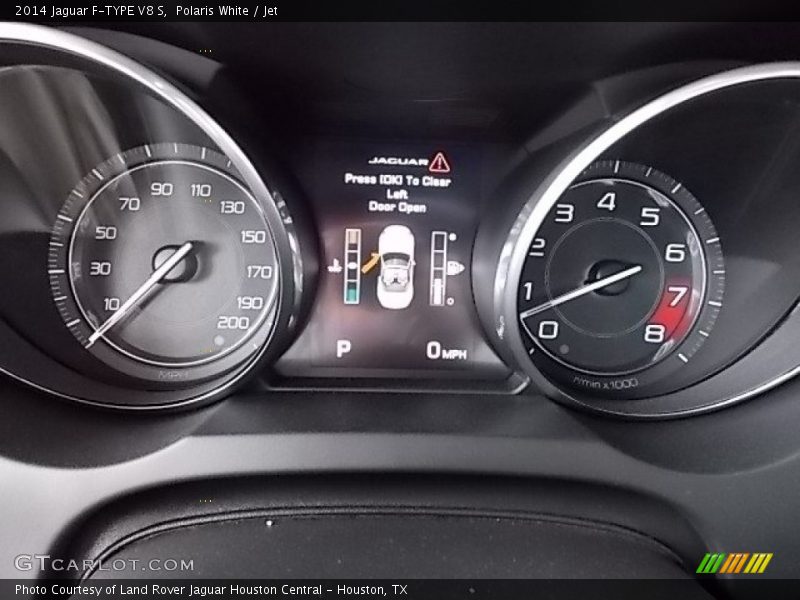  2014 F-TYPE V8 S V8 S Gauges