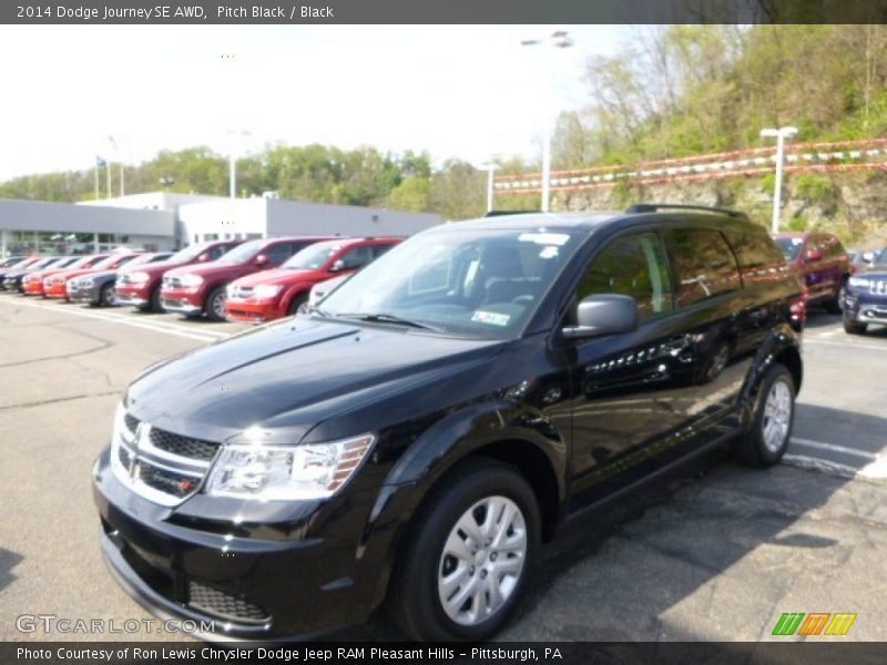 Pitch Black / Black 2014 Dodge Journey SE AWD