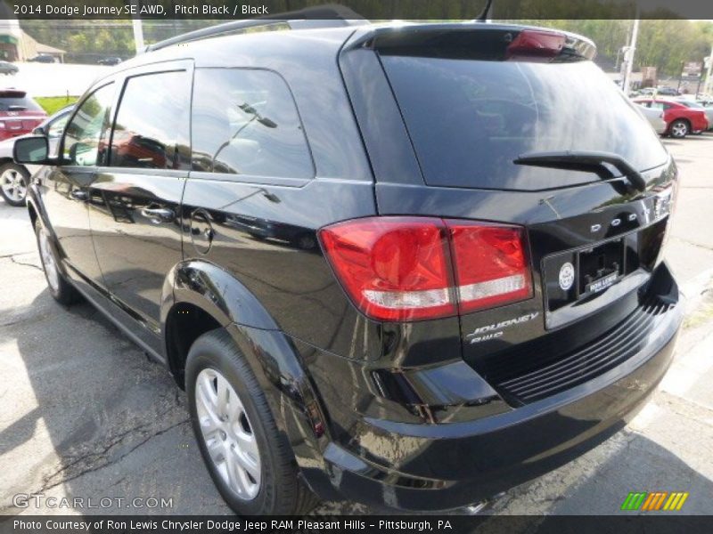 Pitch Black / Black 2014 Dodge Journey SE AWD