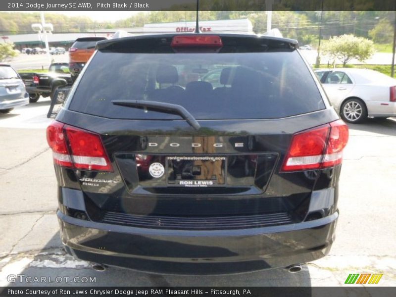 Pitch Black / Black 2014 Dodge Journey SE AWD