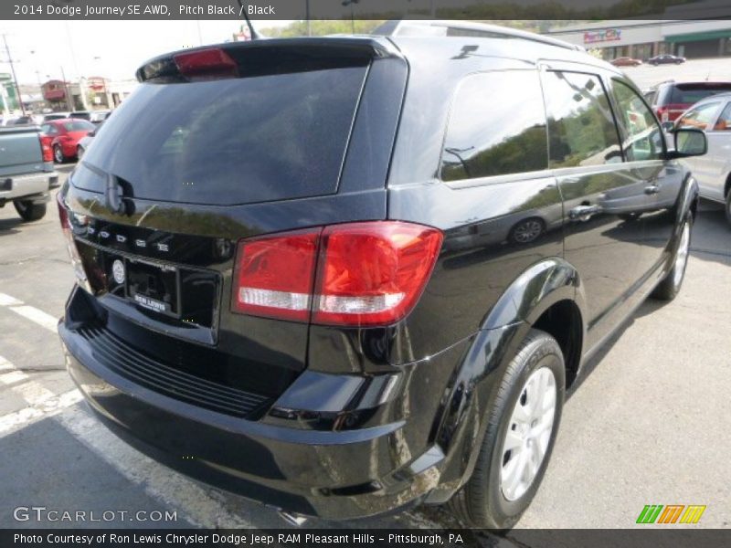 Pitch Black / Black 2014 Dodge Journey SE AWD