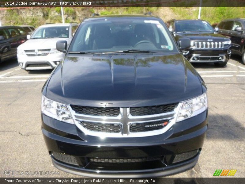 Pitch Black / Black 2014 Dodge Journey SE AWD