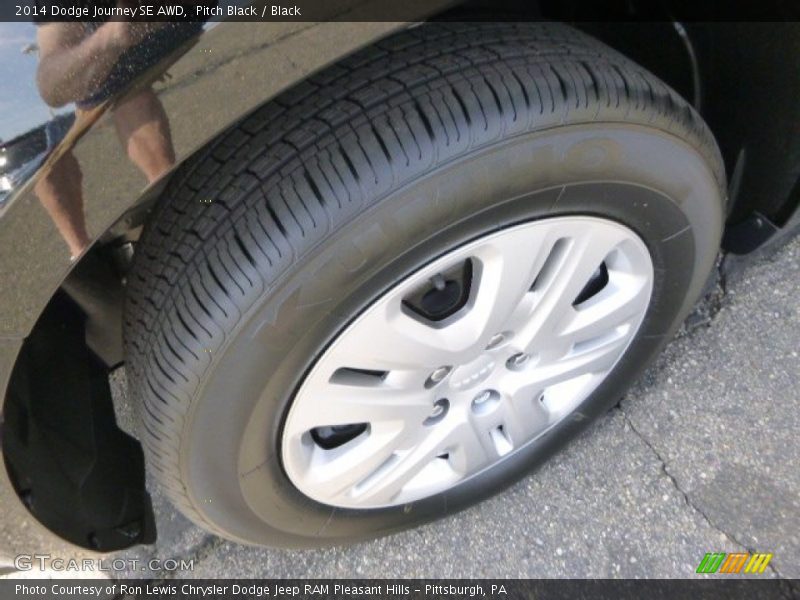 Pitch Black / Black 2014 Dodge Journey SE AWD