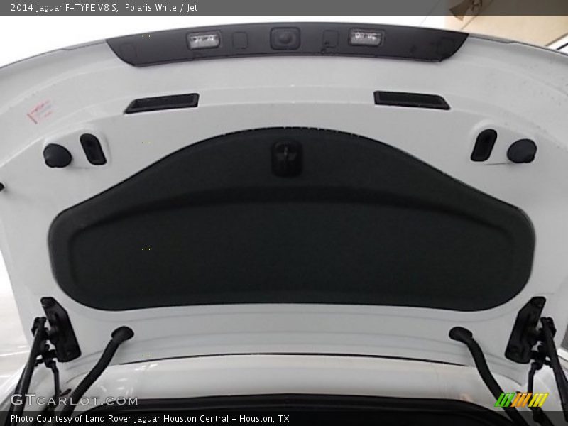 Polaris White / Jet 2014 Jaguar F-TYPE V8 S