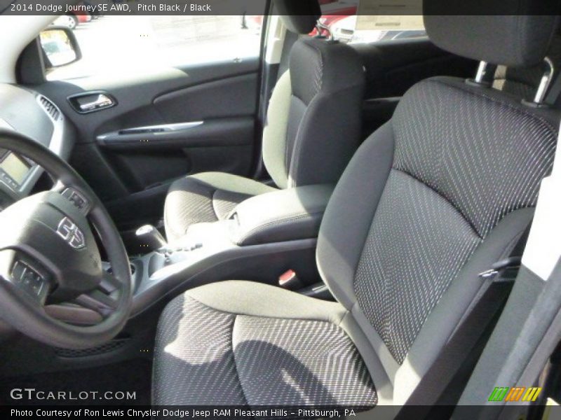 Pitch Black / Black 2014 Dodge Journey SE AWD
