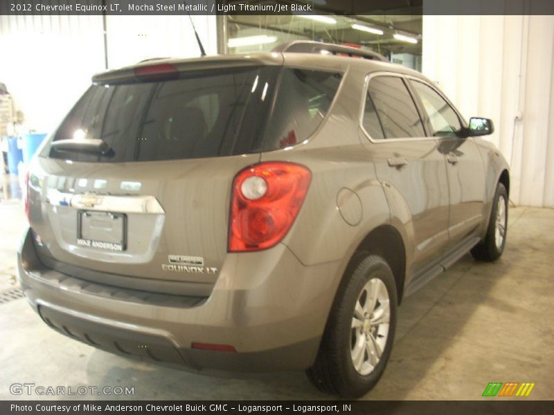 Mocha Steel Metallic / Light Titanium/Jet Black 2012 Chevrolet Equinox LT