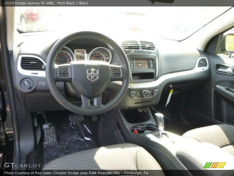 Pitch Black / Black 2014 Dodge Journey SE AWD
