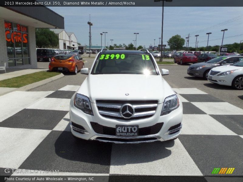 Diamond White Metallic / Almond/Mocha 2013 Mercedes-Benz GLK 350