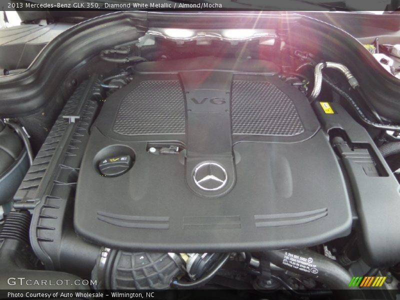 Diamond White Metallic / Almond/Mocha 2013 Mercedes-Benz GLK 350