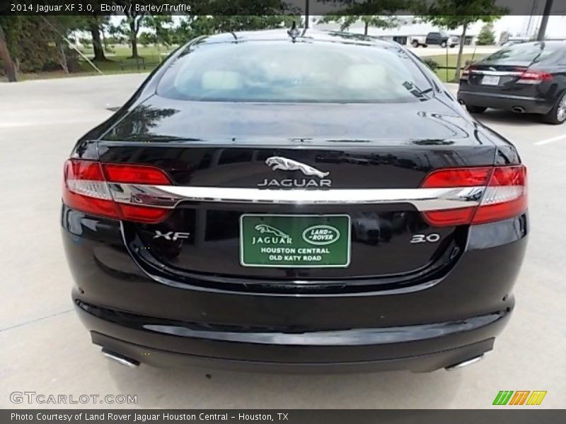 Ebony / Barley/Truffle 2014 Jaguar XF 3.0