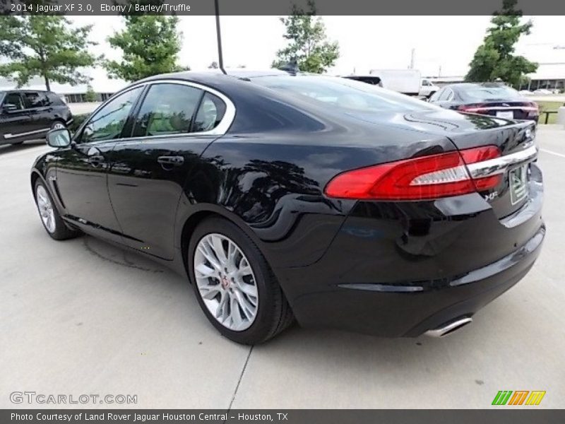 Ebony / Barley/Truffle 2014 Jaguar XF 3.0