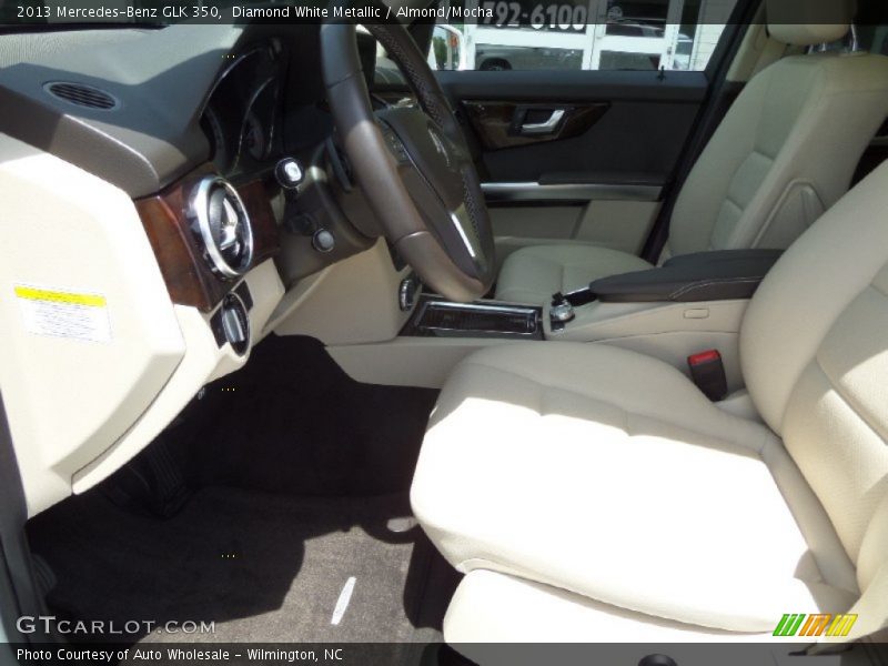 Diamond White Metallic / Almond/Mocha 2013 Mercedes-Benz GLK 350