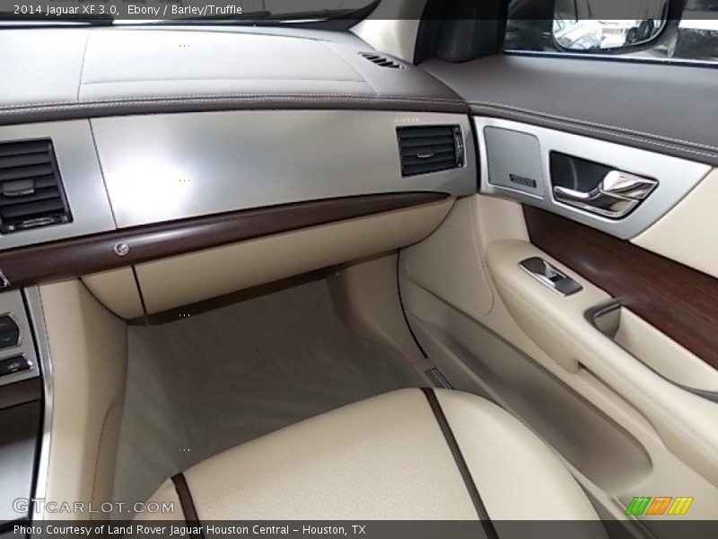 Ebony / Barley/Truffle 2014 Jaguar XF 3.0