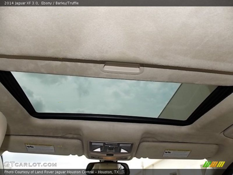 Ebony / Barley/Truffle 2014 Jaguar XF 3.0