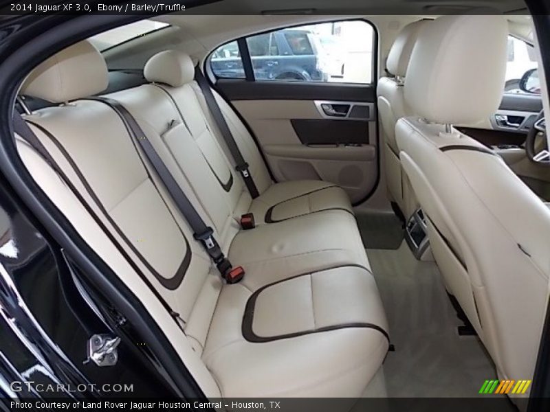 Ebony / Barley/Truffle 2014 Jaguar XF 3.0