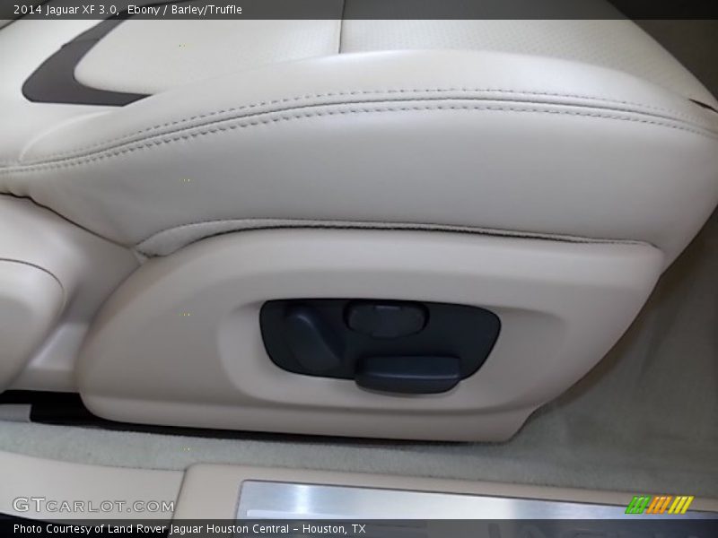 Ebony / Barley/Truffle 2014 Jaguar XF 3.0