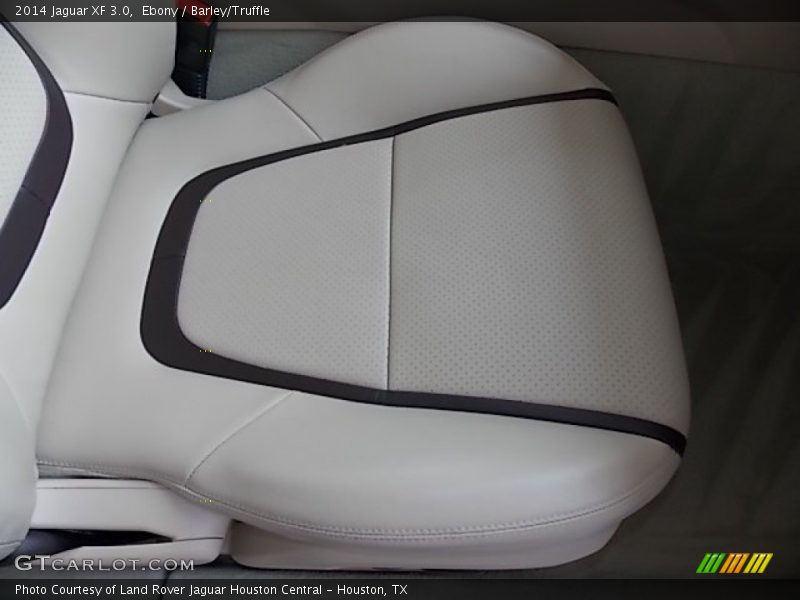 Ebony / Barley/Truffle 2014 Jaguar XF 3.0