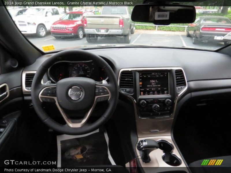 Granite Crystal Metallic / Morocco Black 2014 Jeep Grand Cherokee Laredo