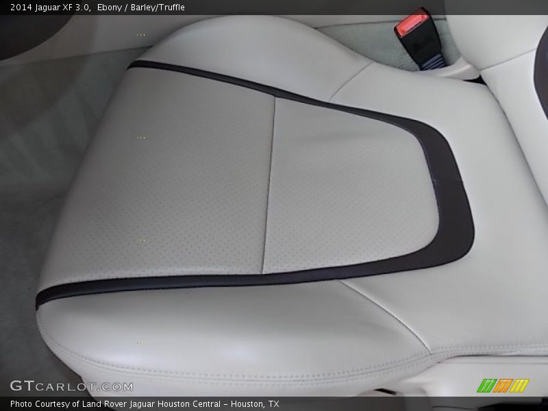 Ebony / Barley/Truffle 2014 Jaguar XF 3.0