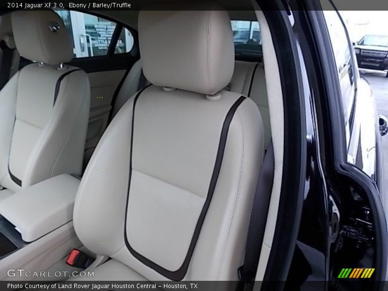 Ebony / Barley/Truffle 2014 Jaguar XF 3.0