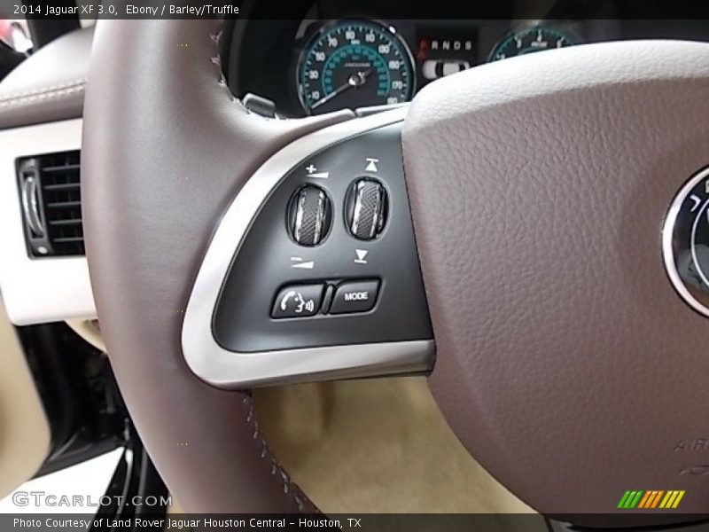 Ebony / Barley/Truffle 2014 Jaguar XF 3.0