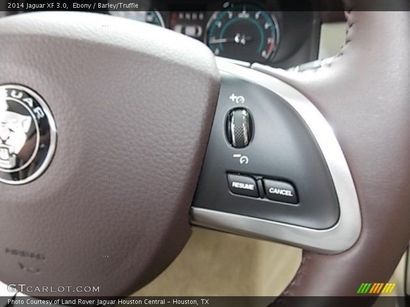 Ebony / Barley/Truffle 2014 Jaguar XF 3.0