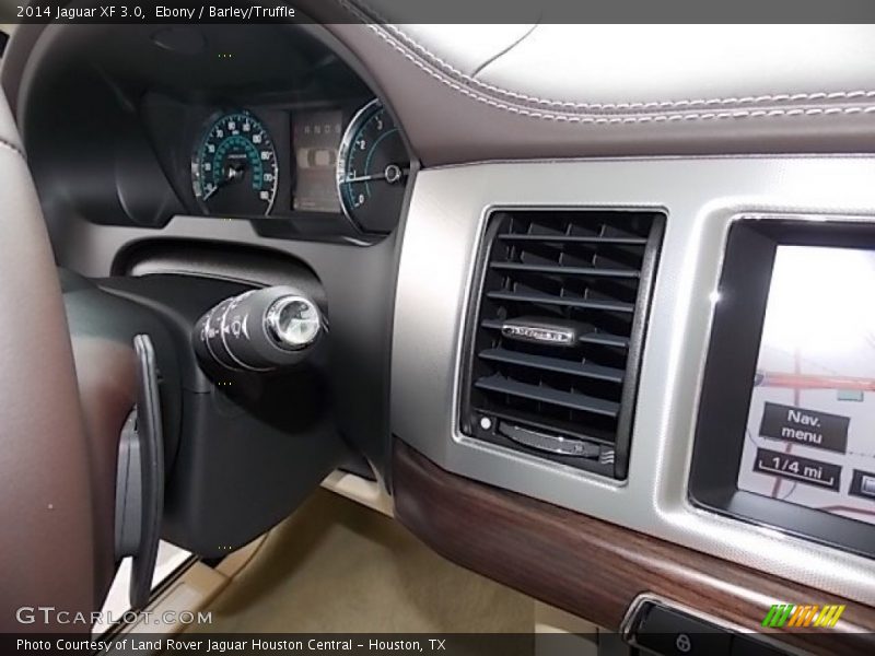 Ebony / Barley/Truffle 2014 Jaguar XF 3.0