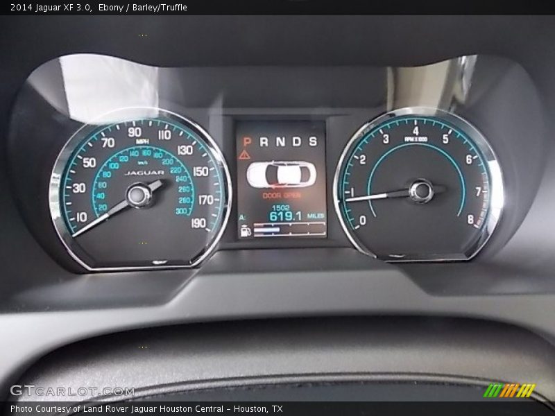 Ebony / Barley/Truffle 2014 Jaguar XF 3.0
