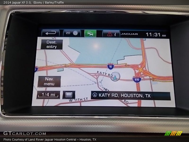 Ebony / Barley/Truffle 2014 Jaguar XF 3.0